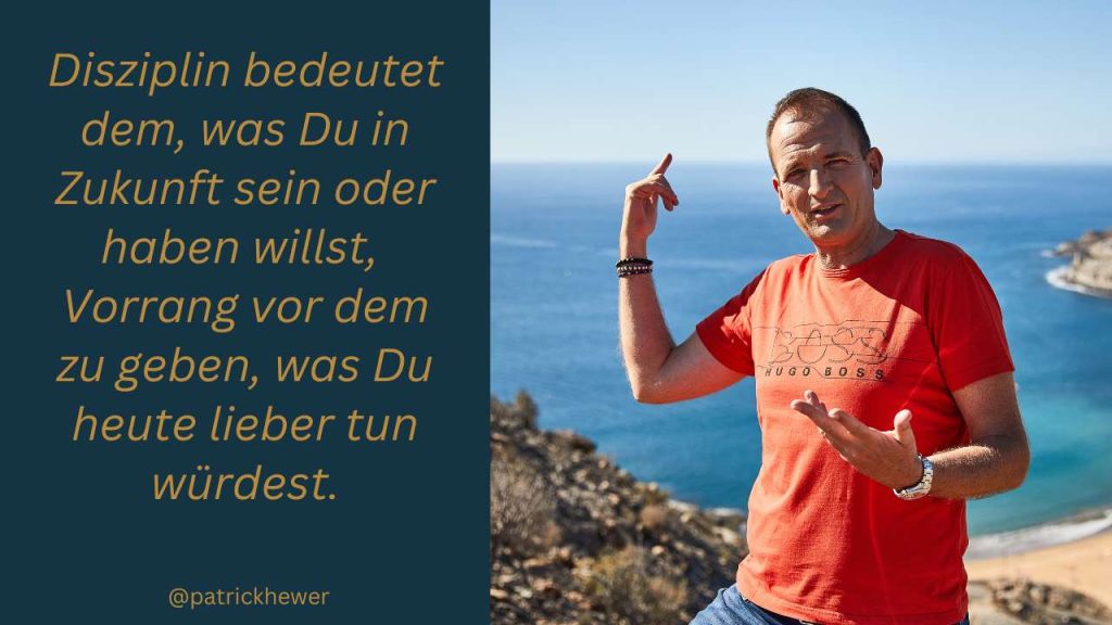 Patrick Hewer spricht über Disziplin